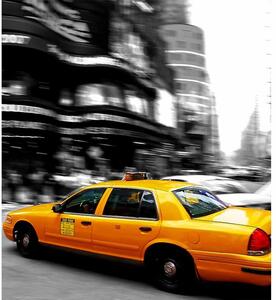 Fototapet taxi galben în New York