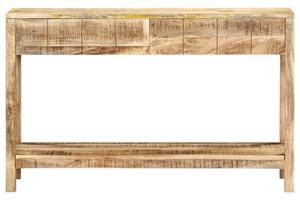 Masă consolă, 120 x 35 x 75 cm, lemn masiv de mango