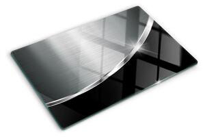 Tocător din sticlă Strălucire metalică cu reflexii