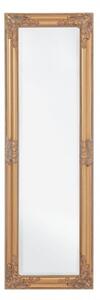 Oglinda decorativa, Miro Gold, Bizzotto, 42x132 cm, lemn de paulownia