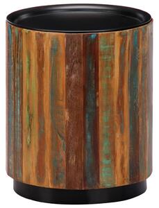 Măsuță de cafea, 38 x 45 cm, lemn masiv reciclat