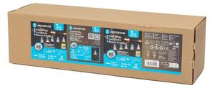 Corp de iluminat LED solar de Crăciun Aigostar LED/0,054W/1,2V 1m IP65 alb rece