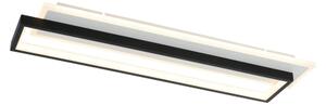 Brilagi - Plafonieră LED dimabilă OUTLINE LED/66W/230V 15x60 cm alb/negru + telecomandă