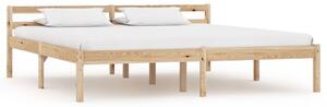 Cadru de pat cu 4 sertare, 160 x 200 cm, lemn masiv de pin