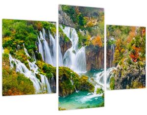 Tablou - Parcul Național Lacurile Plitvice (90x60 cm)
