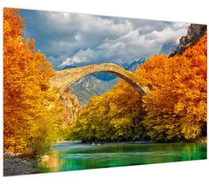 Tablou - Podul Konitsa (90x60 cm)