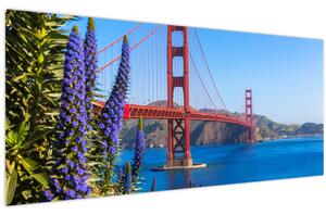 Tablou - Podul Golden Gate, San Francisco (120x50 cm)