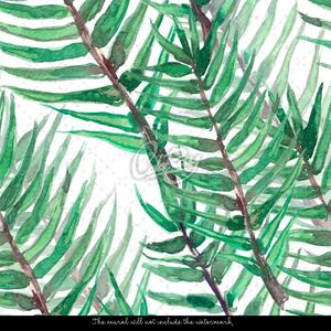 Fototapet Frunze de palmier înclinate