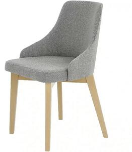 Scaun tapitat cu stofa gri Toledo, 55X51X82 CM