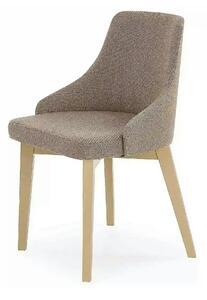 Scaun tapitat stofa bej Toledo, 55X51X82 CM