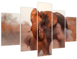 Tablou - Marele elefant african (150x105 cm)