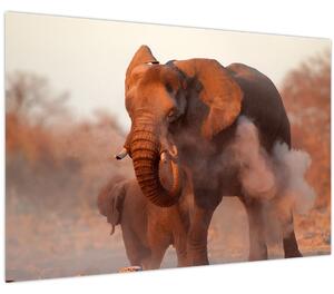 Tablou - Marele elefant african (90x60 cm)