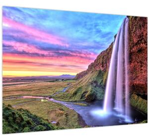Tablou - Cascada Seljalandsfoss (70x50 cm)