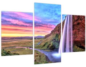 Tablou - Cascada Seljalandsfoss (90x60 cm)