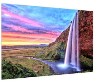 Tablou - Cascada Seljalandsfoss (90x60 cm)