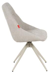 Scaun Living Rotativ DCM0108CS Gri Deschis