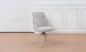 Scaun Living Rotativ DCM0108CS Gri Deschis