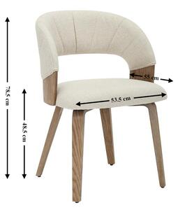 Scaun Living JY6450X-M2 Bej