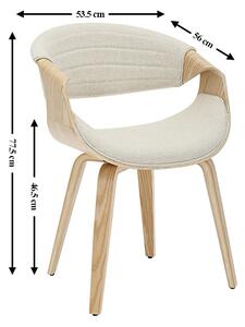 Scaun Living JY1829-7 Bej