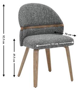 Scaun Living JY6415X-M Gri