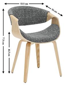 Scaun Living JY1829-7 Gri