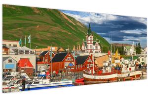 Tablou - Húsavík (120x50 cm)
