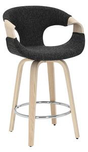 Scaun Bar JY3185X-M Gri Antracit
