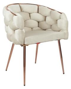 Scaun Living Tapitat KJC17 Bej