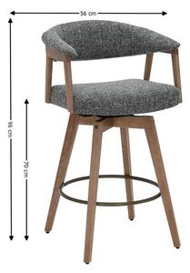 Scaun Bar JY3249X-M Gri