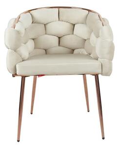 Scaun Living Tapitat KJC17 Bej