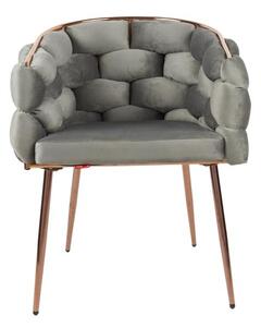 Scaun Living Tapitat KJC17 Gri