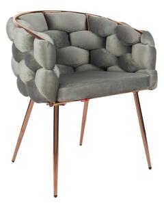 Scaun Living Tapitat KJC17 Gri