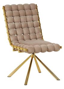 Scaun Living Tapițat KJC5403 Bej