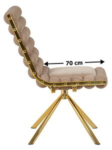 Scaun Living Tapițat KJC5403 Bej