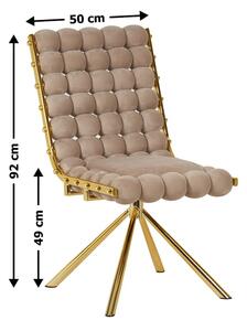 Scaun Living Tapițat KJC5403 Bej