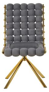 Scaun Living Tapițat KJC5403 Gri