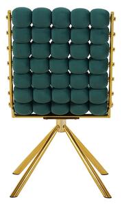 Scaun Living Tapițat KJC5403 Verde