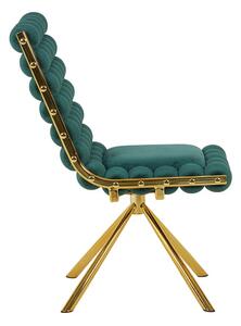 Scaun Living Tapițat KJC5403 Verde