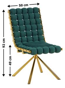 Scaun Living Tapițat KJC5403 Verde