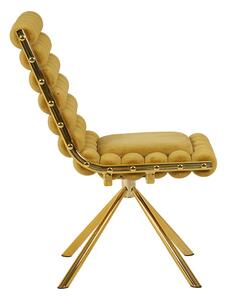 Scaun Living Tapițat KJC5403 Muștar