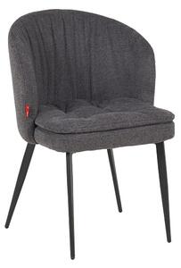 Scaun Living cu Picioare Metalice DCM0102CF Gri