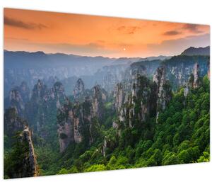Tablou - Parcul forestier național Zhangjiajie (90x60 cm)