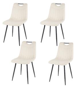 Set 4 Scaune KJC0358 Bej