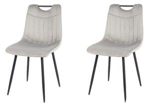 Set 2 Scaune KJC0358 Gri