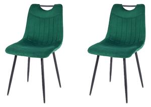 Set 2 Scaune KJC0358 Verzi