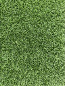 Gazon Artificial Sri Lanka, Inaltime Fir 20 mm, Latime 1m, Marime 100 x 100 cm, Verde, Antialergic, Polipropilena, Curte, Terasa, Balcon, Piscina, Loc