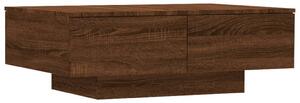 Măsuță de cafea, stejar maro, 90x60x31 cm, lemn prelucrat