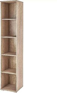 Biblioteca LIMA SL1, stejar sonoma, PAL laminat, 40x40x200 cm