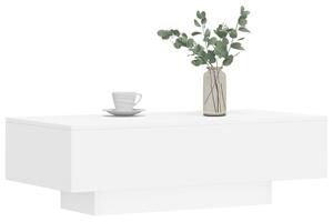 Măsuță de cafea, alb, 100x49,5x31 cm, lemn prelucrat