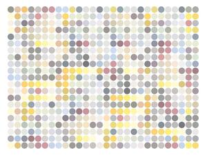 Fototapet - Colored polka dots